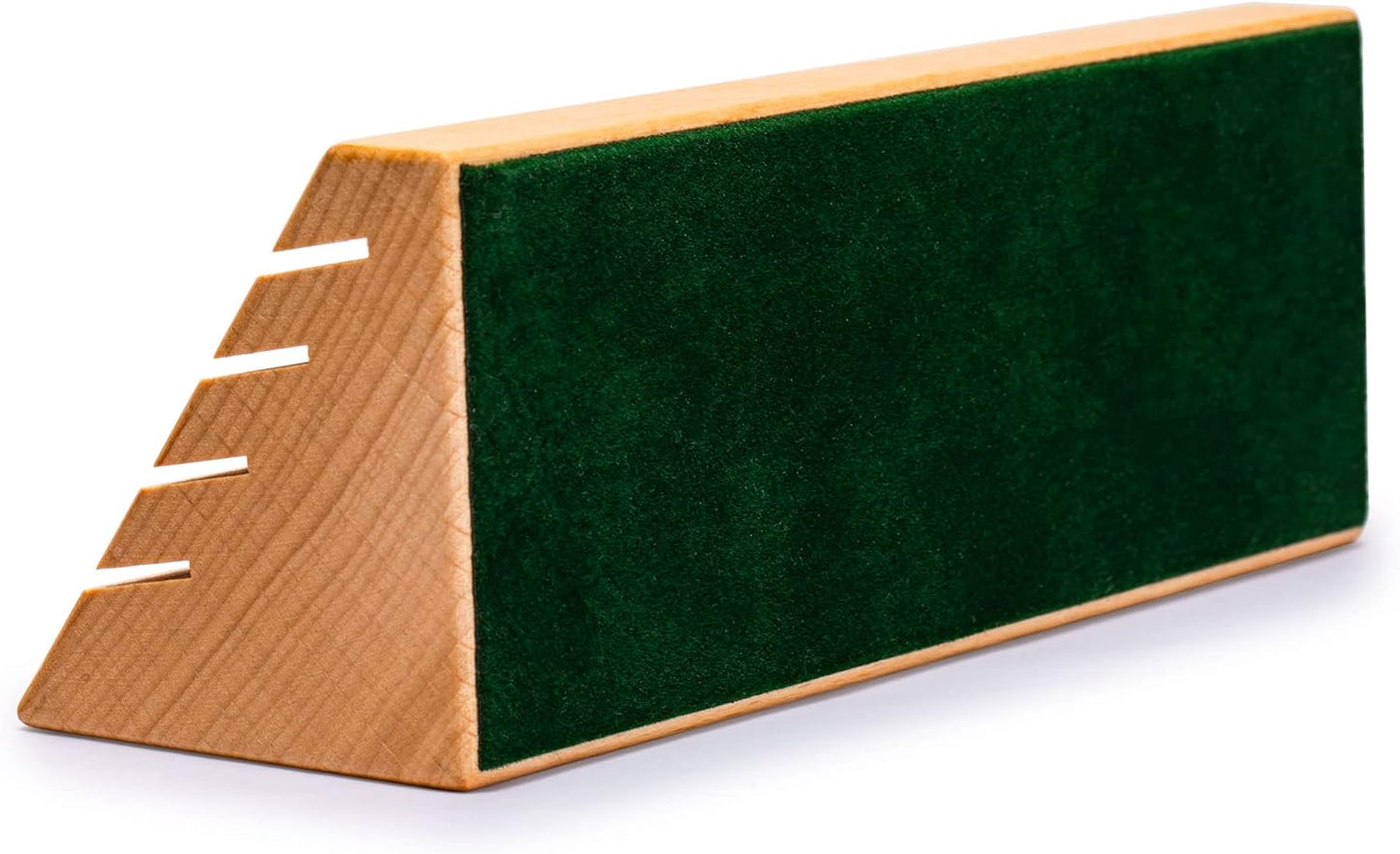 Solid Beech Wood Playing Card Holder / Poker Box - Set of 2